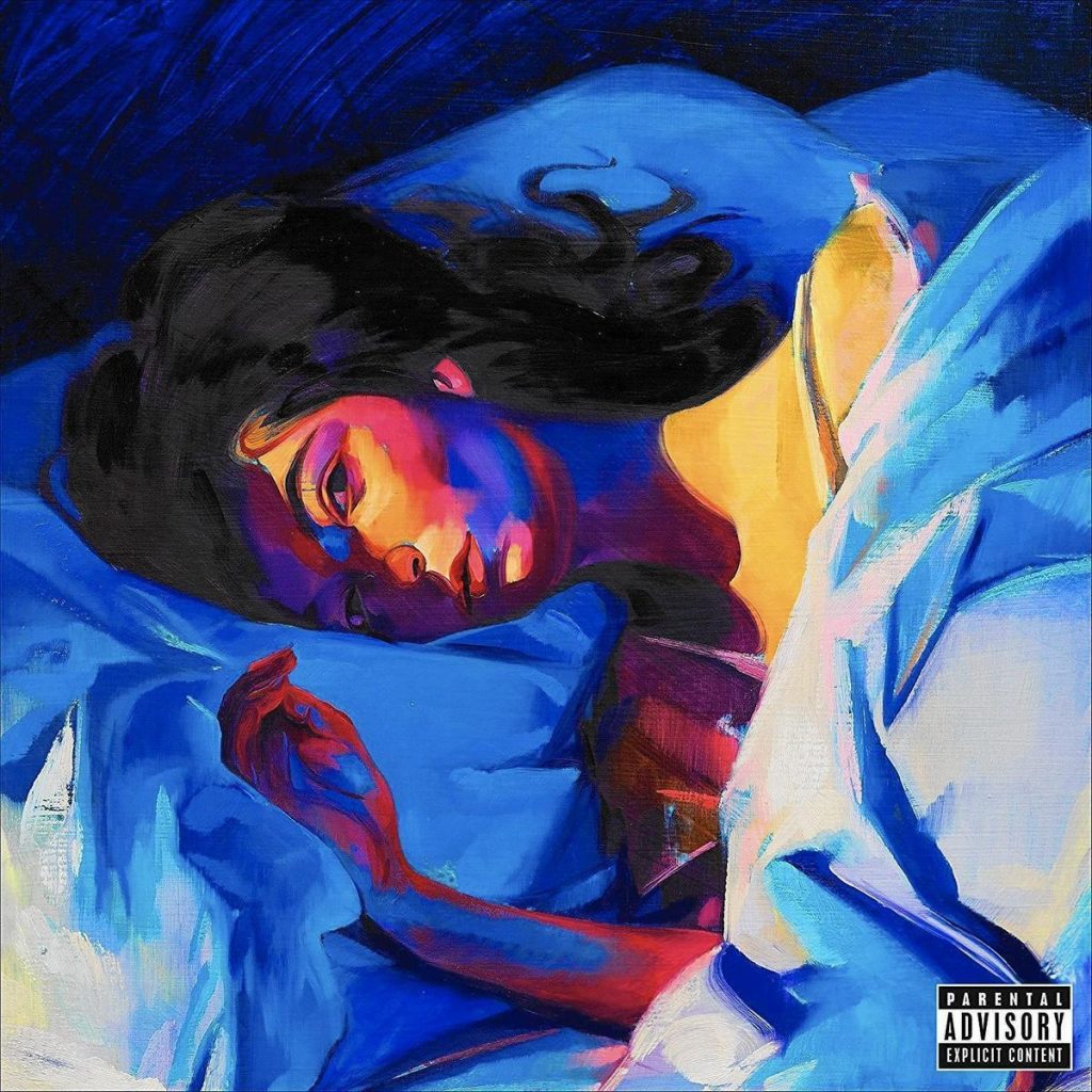 Bìa album Melodrama của Lorde.