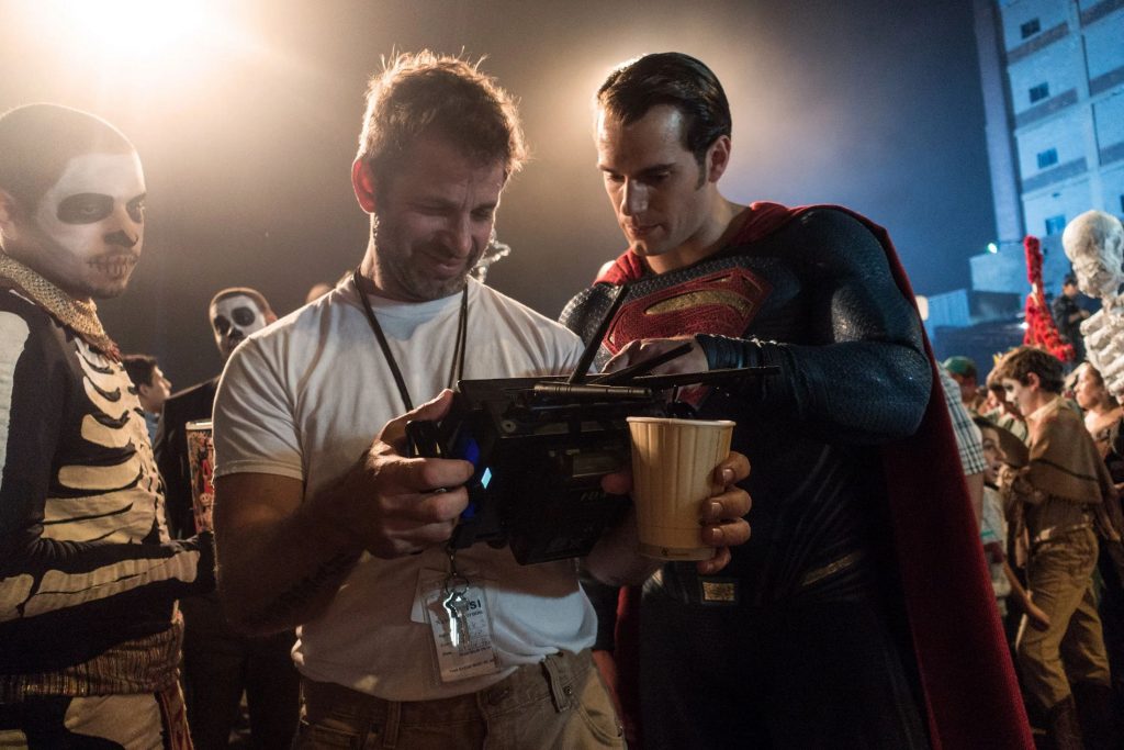 Zack Snyder trên trường quay Man of Steel (2013). Ảnh: Warner Bros.