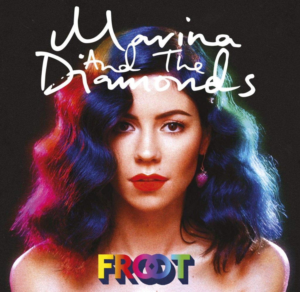 Bìa album 'Froot' của Marina & the Diamonds