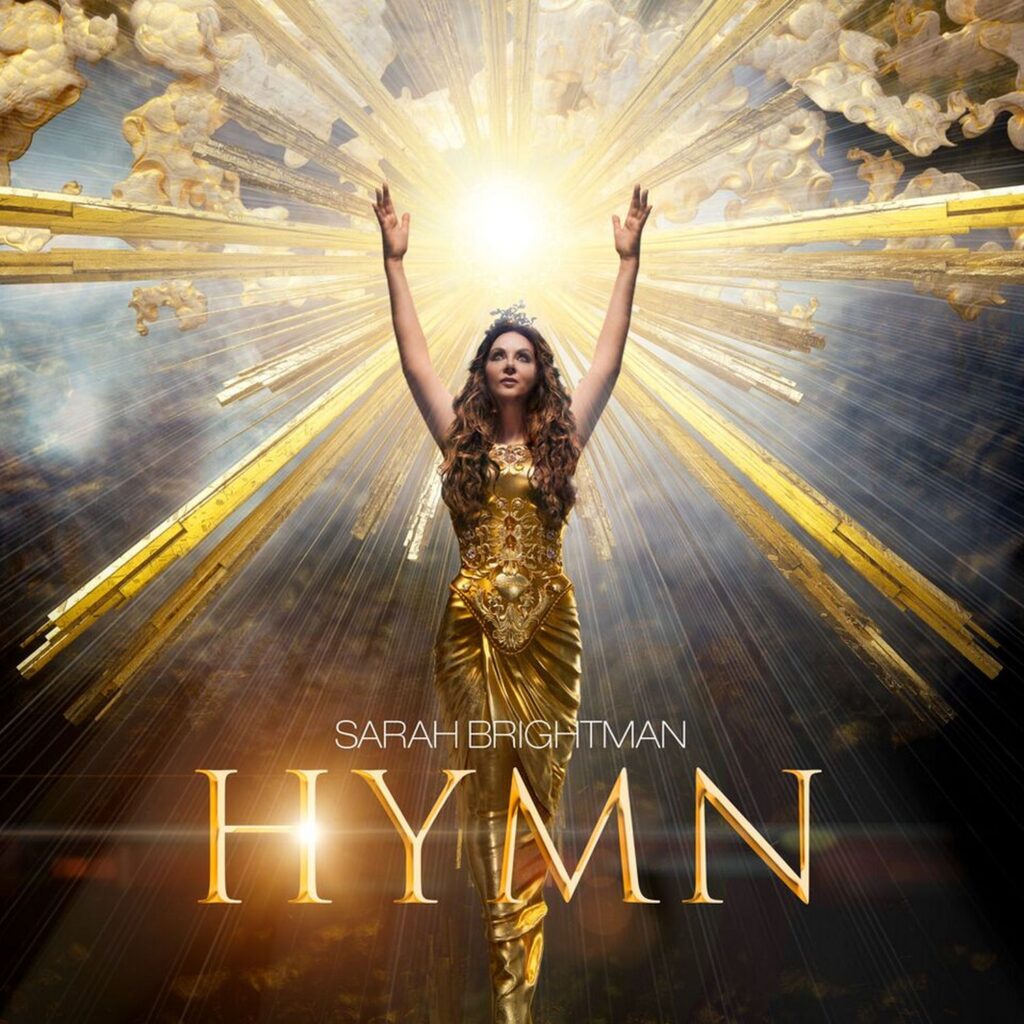 Bìa album "Hymn" của Sarah Brightman.